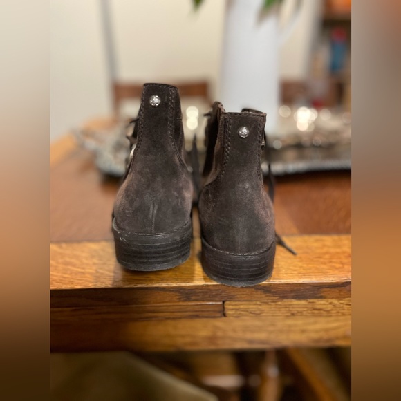 Sam Edleman Brown Suede Ankle Boots - Picture 5 of 6
